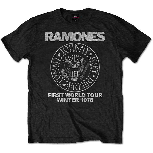 バンドTシャツ 公式 ラモーンズ RAMONES ロックTシャツ 公式 1stツアー