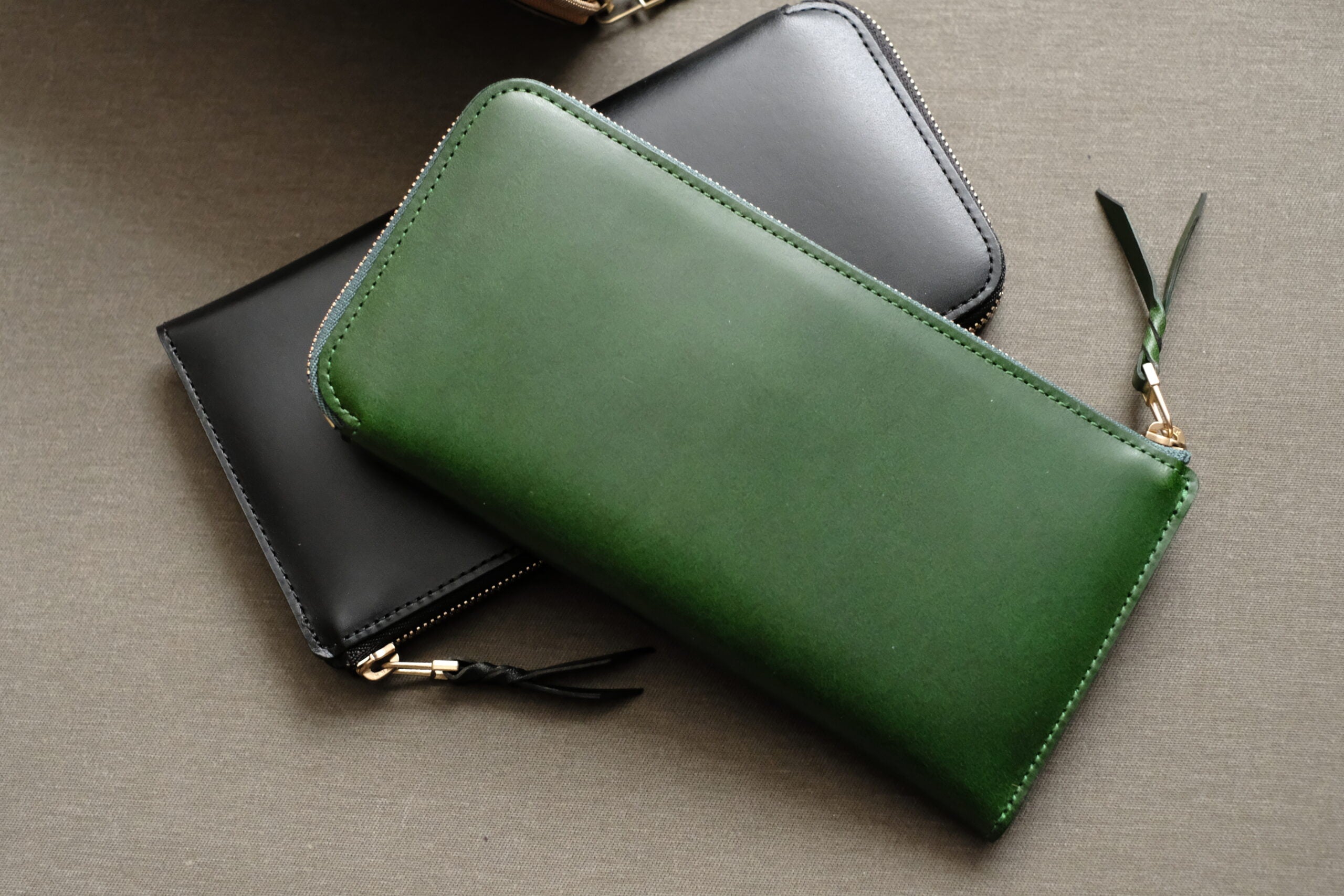 The new L-shaped zipper wallet is now complete. – munekawa
