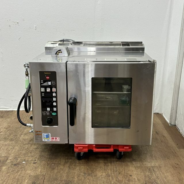 タニコー ガス式スチームコンベクションオーブン TSCO-4GBC | 無限堂