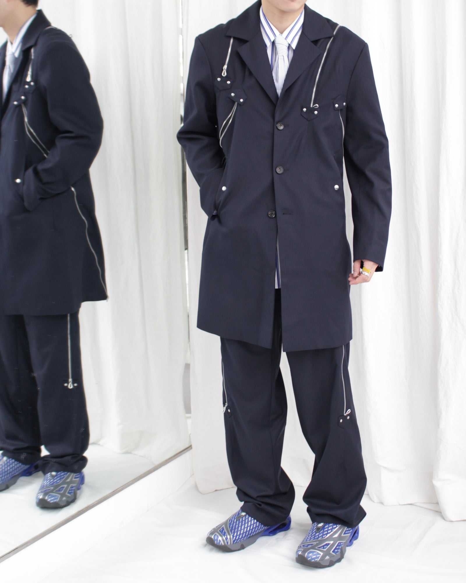 KIKO KOSTADINOV キココスタディノフ KNOX TROUSER W ZIP (KKAW24T05