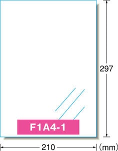 エーワン™ ラベルシール 28428, 透明, レーザープリンタ, ツヤ消し