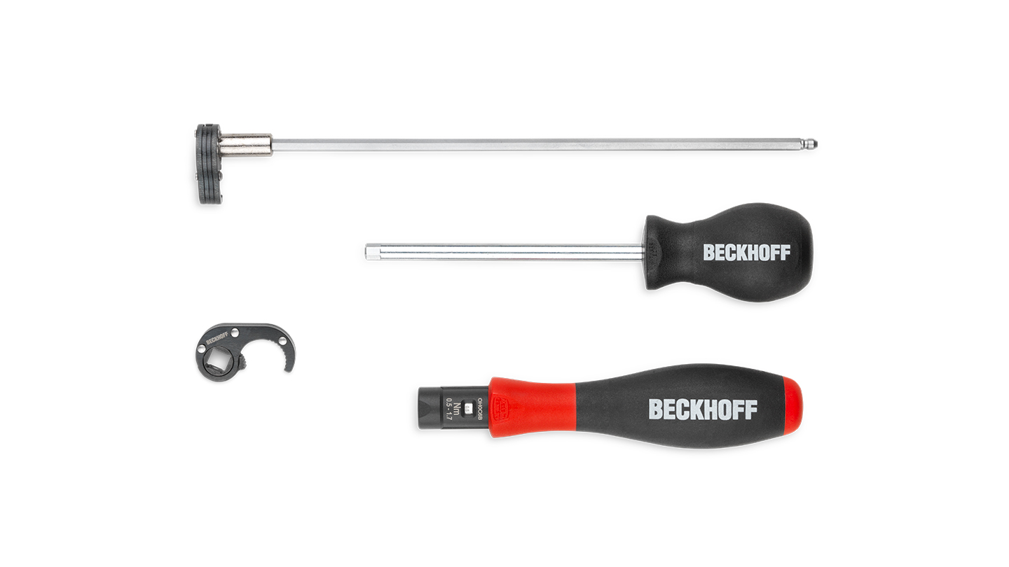 ZB8800 | Torque wrench for M8 cables with knurl, incl. ratchet