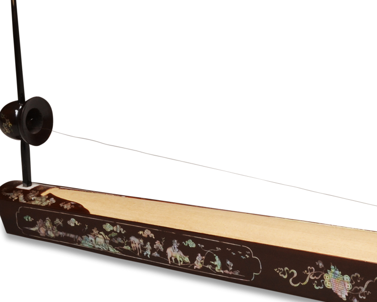 ベトナム民族楽器 ダンバウ ダン・バウ ー弦琴長106x11.5x高9.2cm ダン・