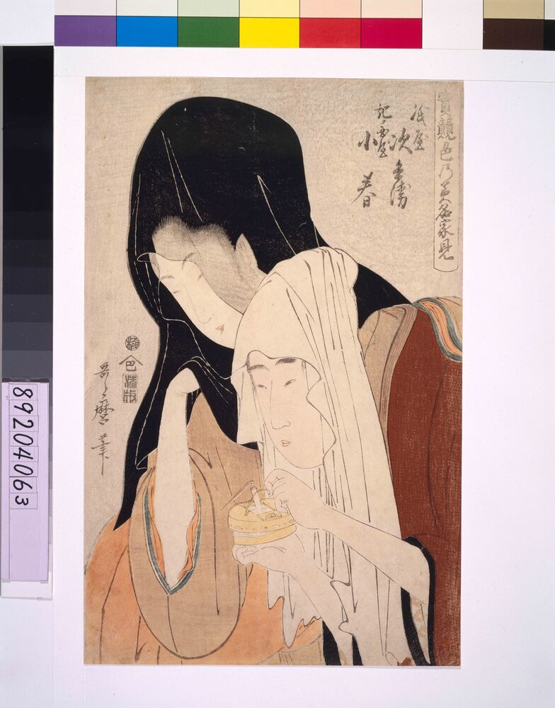 実競色の美名家見 紙屋次兵衛・紀ノ国屋小春 | ToMuCo - Tokyo Museum