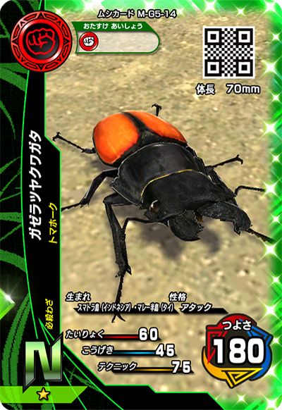 激闘5弾（通常カード）｜カード｜新甲虫王者ムシキング｜セガ