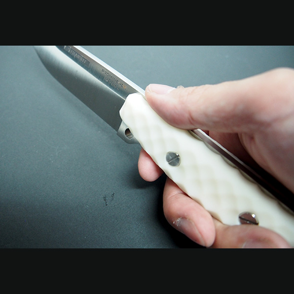 Items | カスタム用槌起ハンドルM（ビス付き） / ホワイト（無塗装