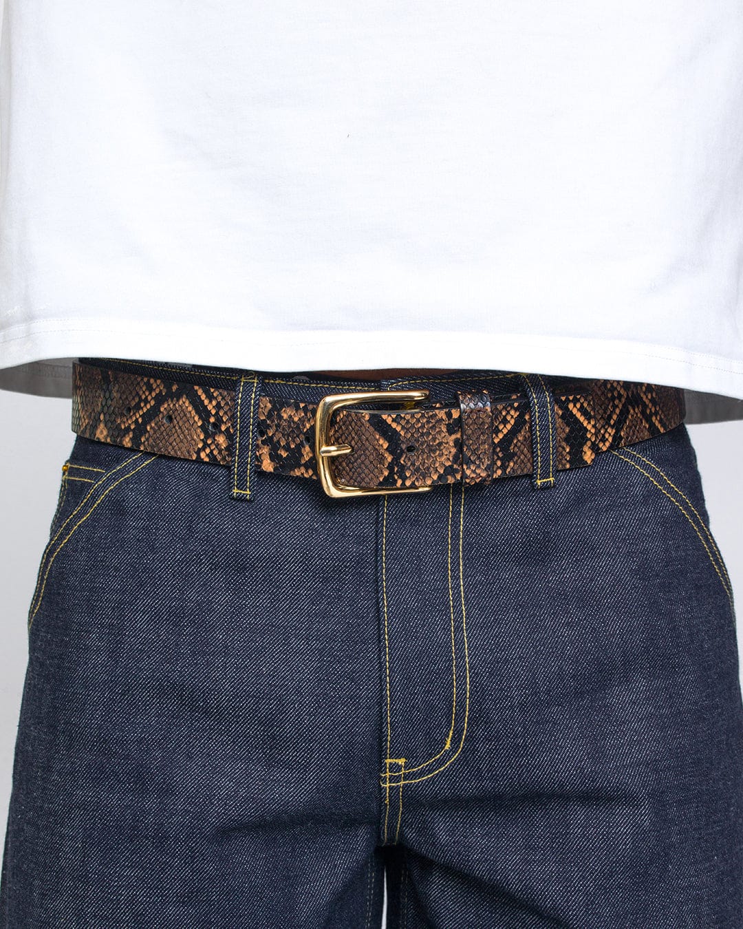 Snakeskin Belt – Mutimer