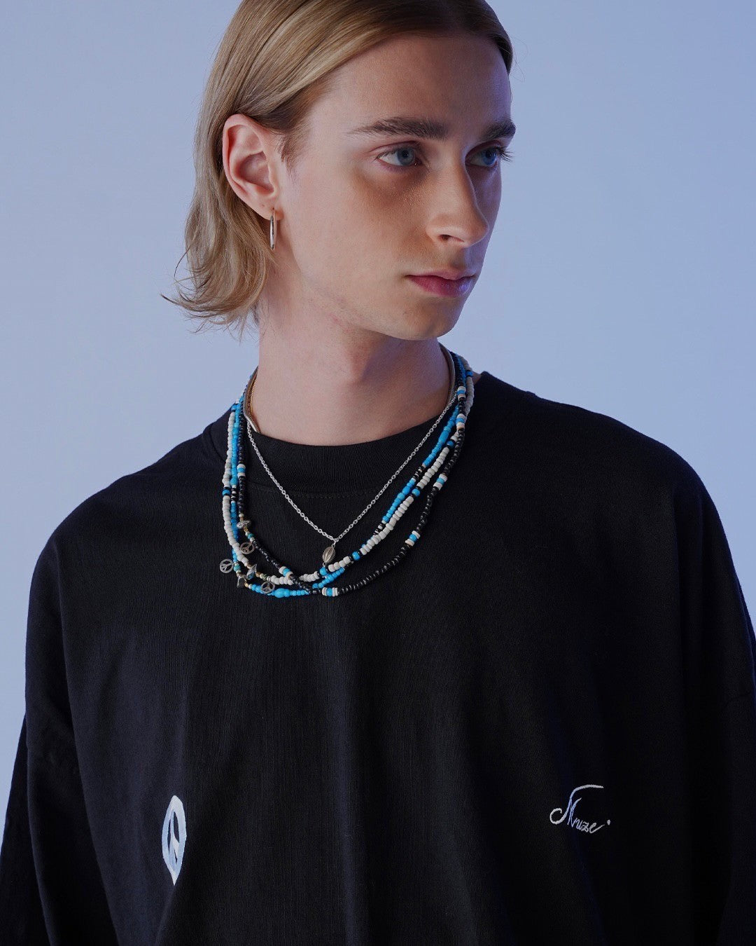MUZE TURQUOISE LABEL - ×SunKu PEACE 2way BEADS CODE(NECKLACE