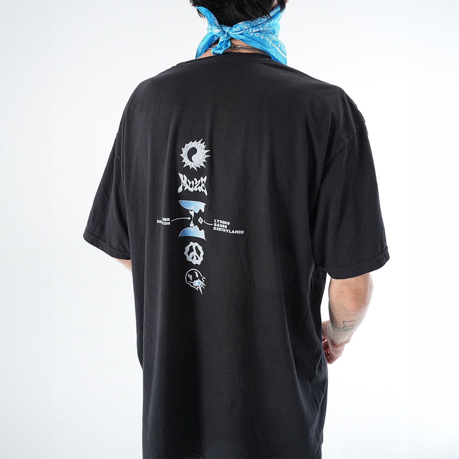 MUZE BLACK LABEL -【WORMHOLE T-SHIRT(BLACK)】ミューズ ワームホール