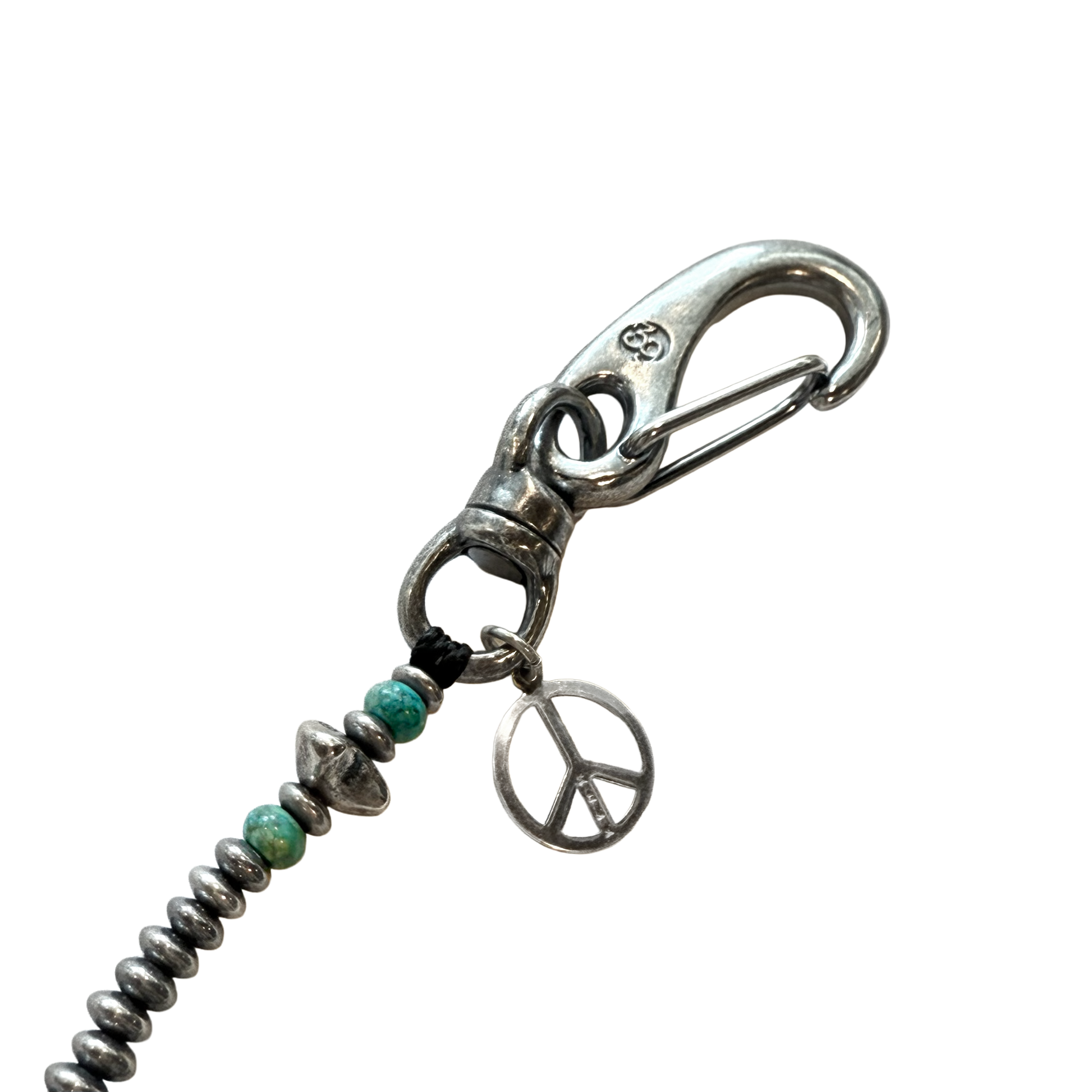 MUZE TURQUOISE LABEL × SunKu -【×SunKu BEADS WALLET STRAP(SILVER