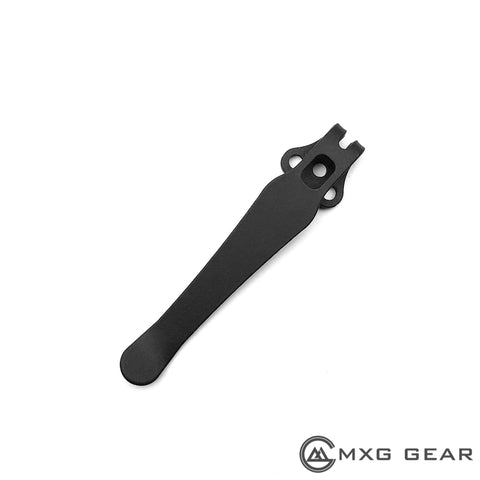 Custom Made Titanium Deep Carry Pocket Clip For Zero Tolerance