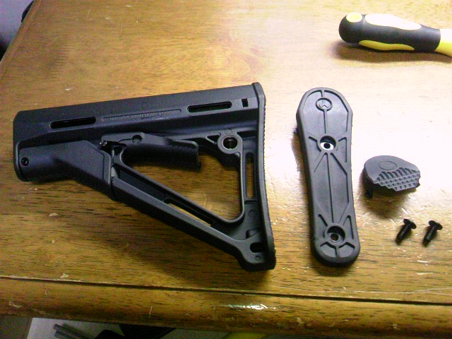 M4にCTRストックを装着してみた