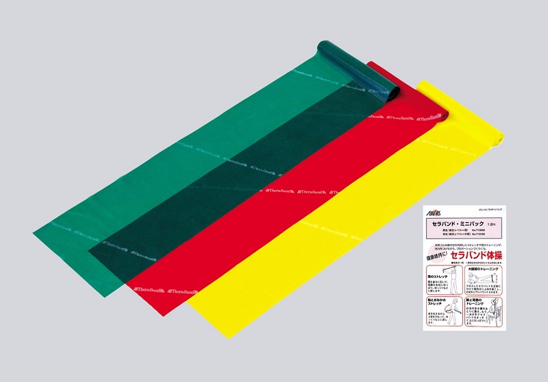 セラバンドミニパック 中弱 赤 1.5m 【Thera-Band／セラバンド体操