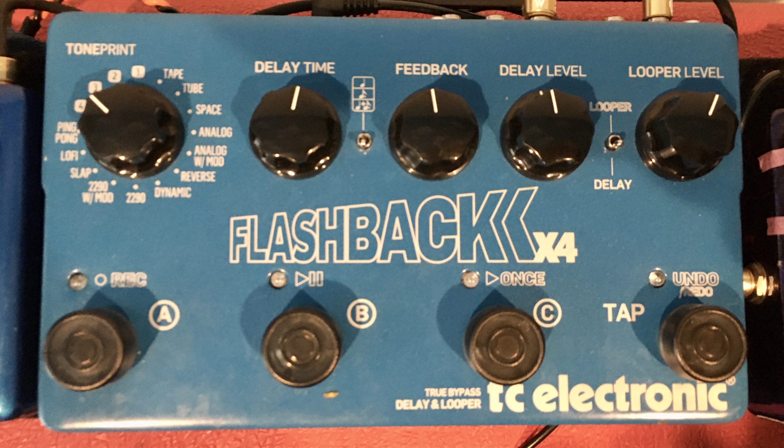 迷ったらこのディレイでほぼOK】TC electronic FRASH BACK X4ディレイ