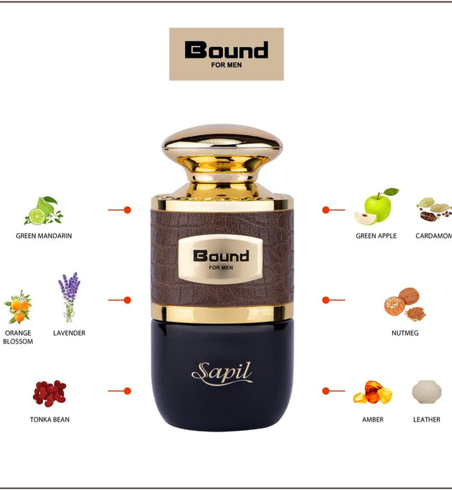 Sapil Bound for Men Eau De Toilette 100ML