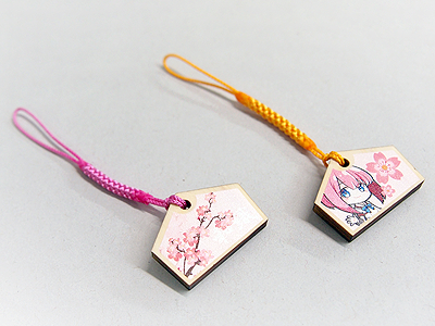 木札・絵馬ストラップ｜1個から製作可能！高品質・低価格・短納期の