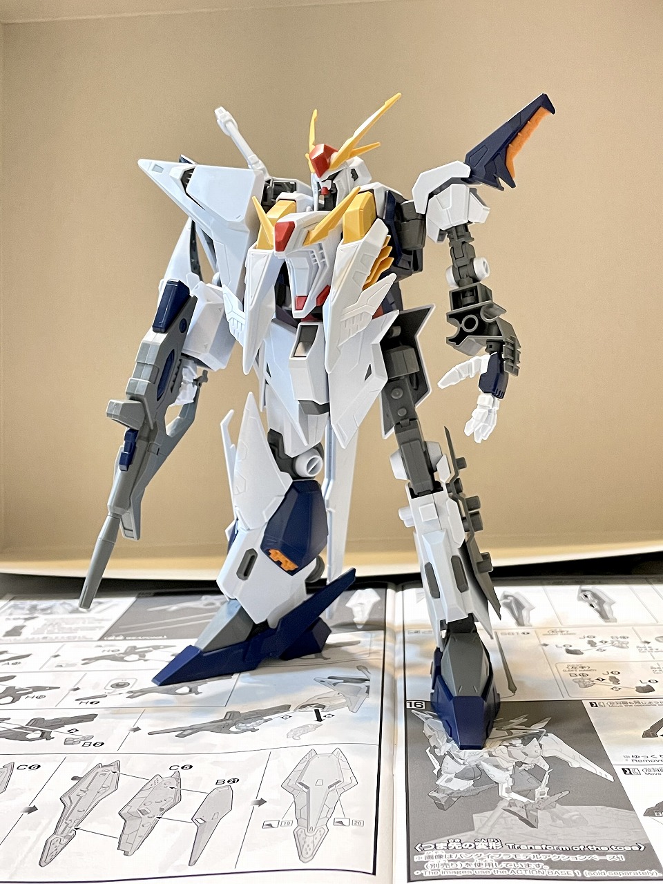 HGUC Ξガンダム 仮組み レビュー | 俺のガンプラブログ