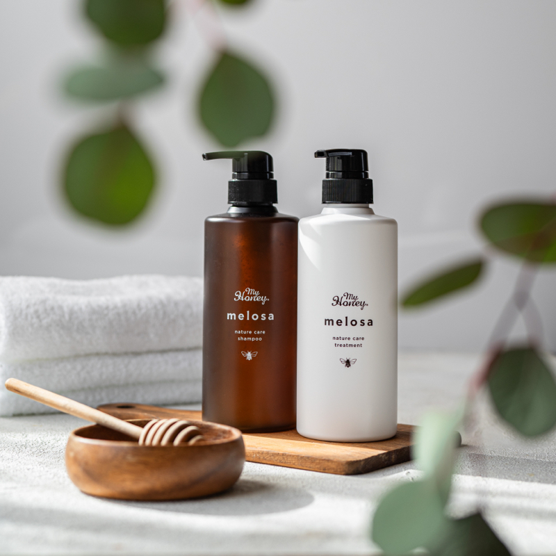 MYHONEY melosaメロサ ネイチャーケアシャンプー1000ml/ ご自宅用簡易