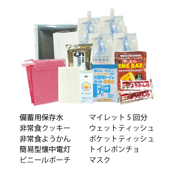 1DAYなでしこレスキューボックス｜災害用トイレ・簡易トイレ・携帯