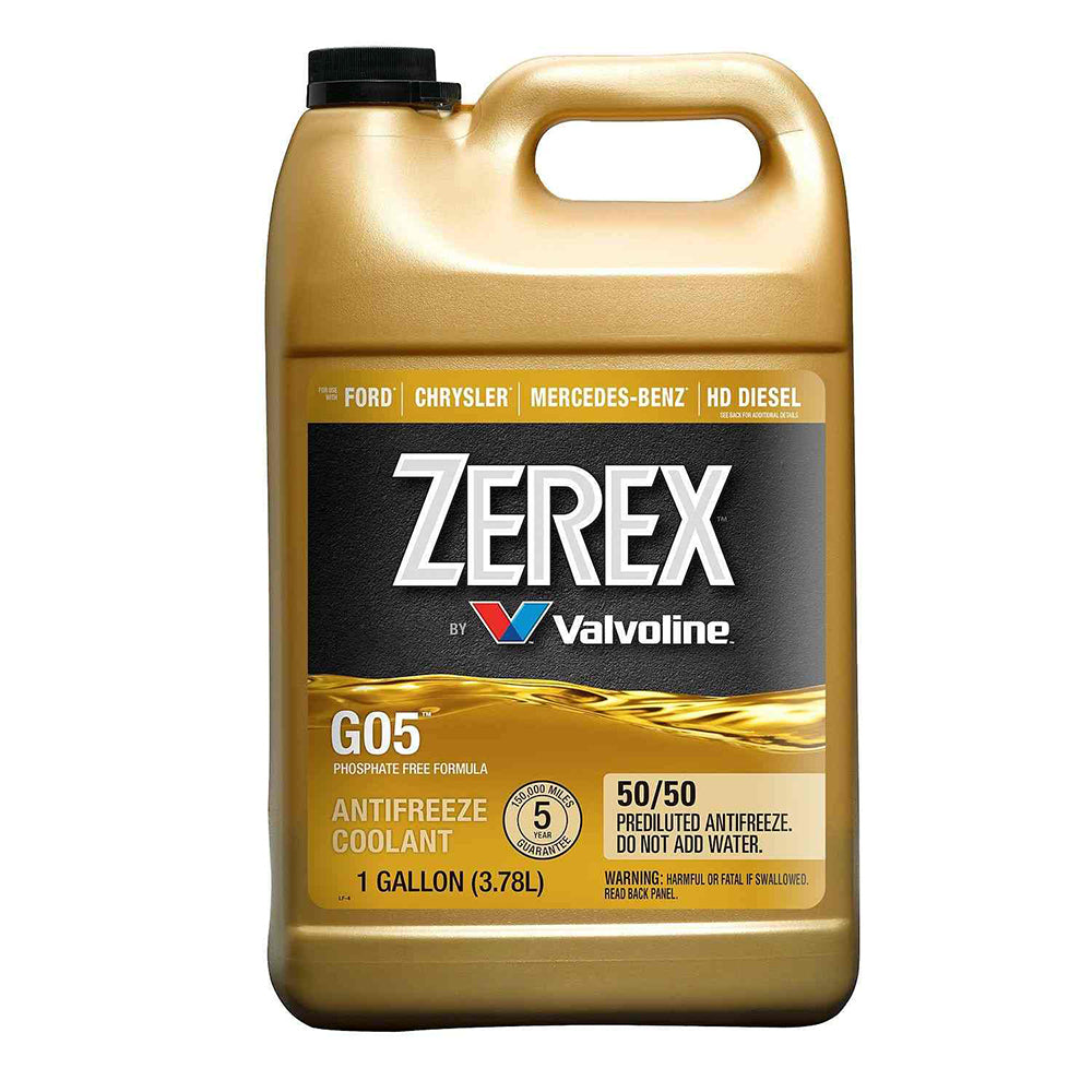 Valvoline ZEREX ZXG05RU1 G05 Ready-Mix AntiFreeze Coolant, 1