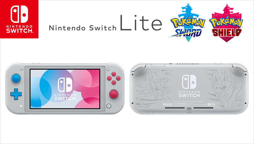 Nintendo Switch Lite Console - Zacian & Zamazenta Limited Edition