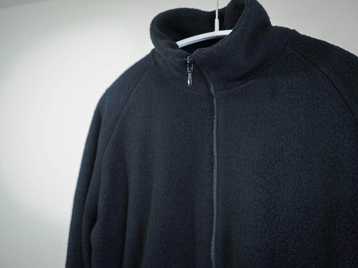 COMOLI ウールフリース ジップアップジャケット | めもぶろ