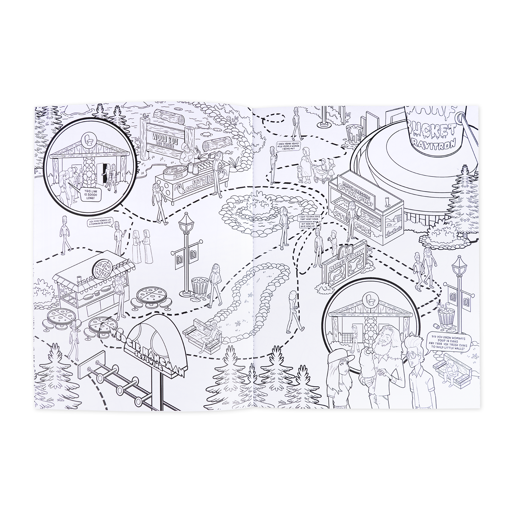 Rhett & Link's Mythicaland Coloring Book | Mythical Store