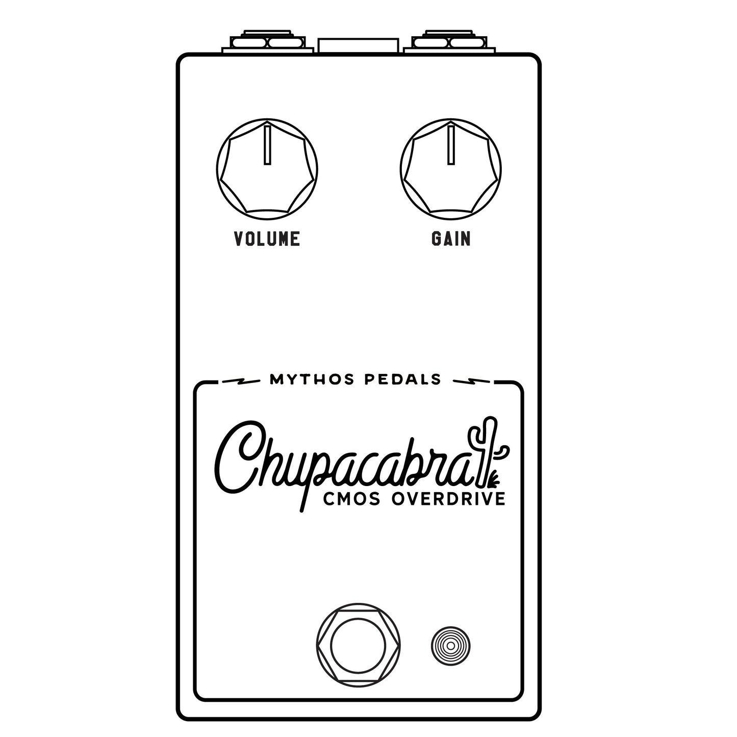 Chupacabra CMOS Overdrive – Mythos Pedals