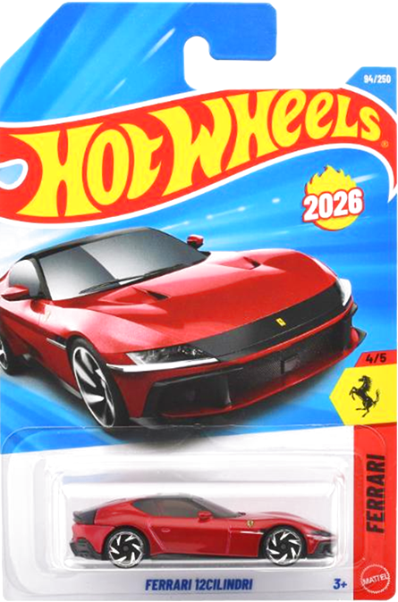 ☆仮予約受付☆ ホットウィール ベーシックカー フェラーリ 12