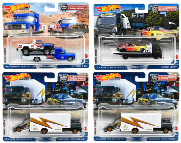 ホットウィール チームトランスポート アソート 4台セット （国内流通