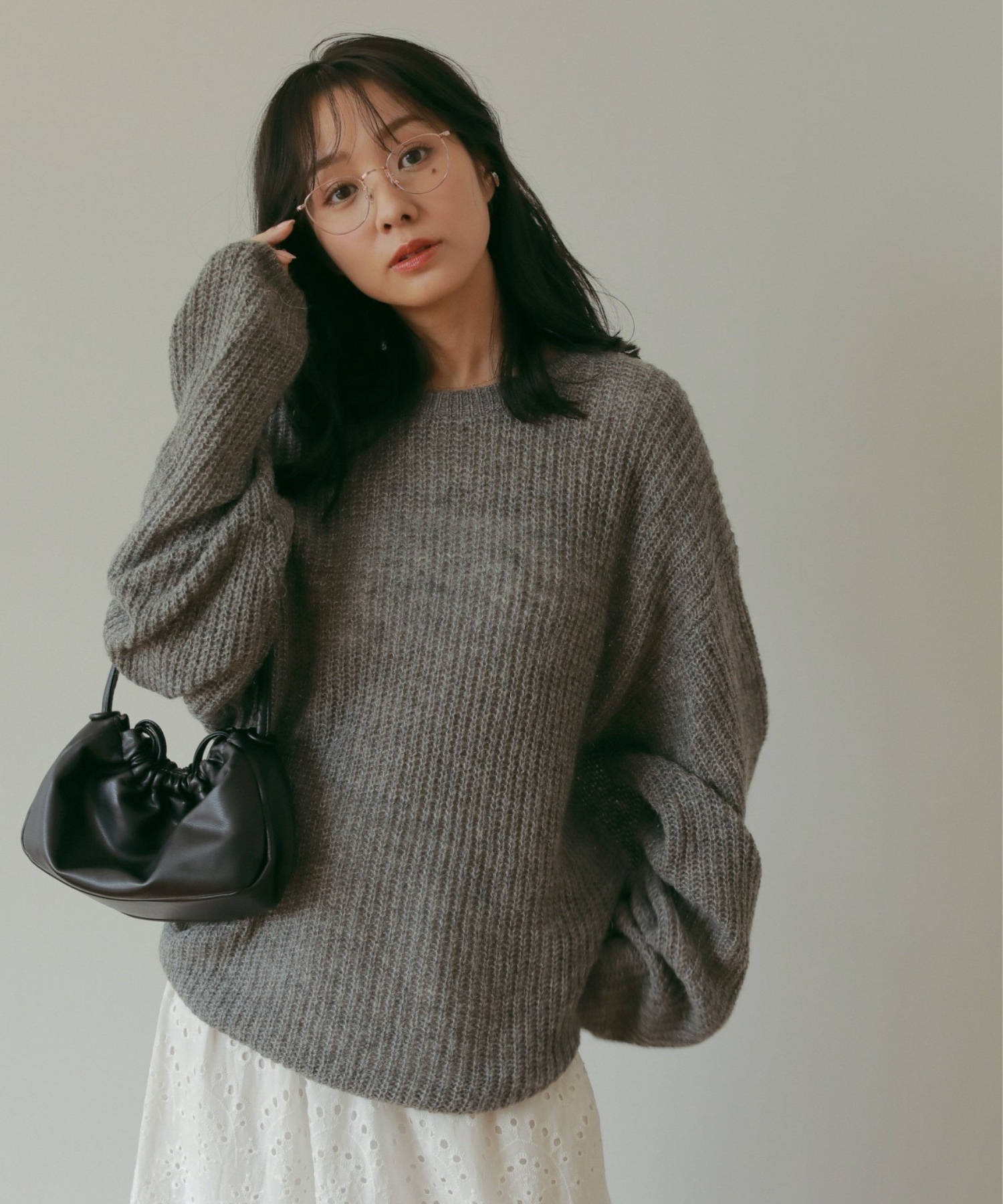 モヘアミックスニット – N WITH.