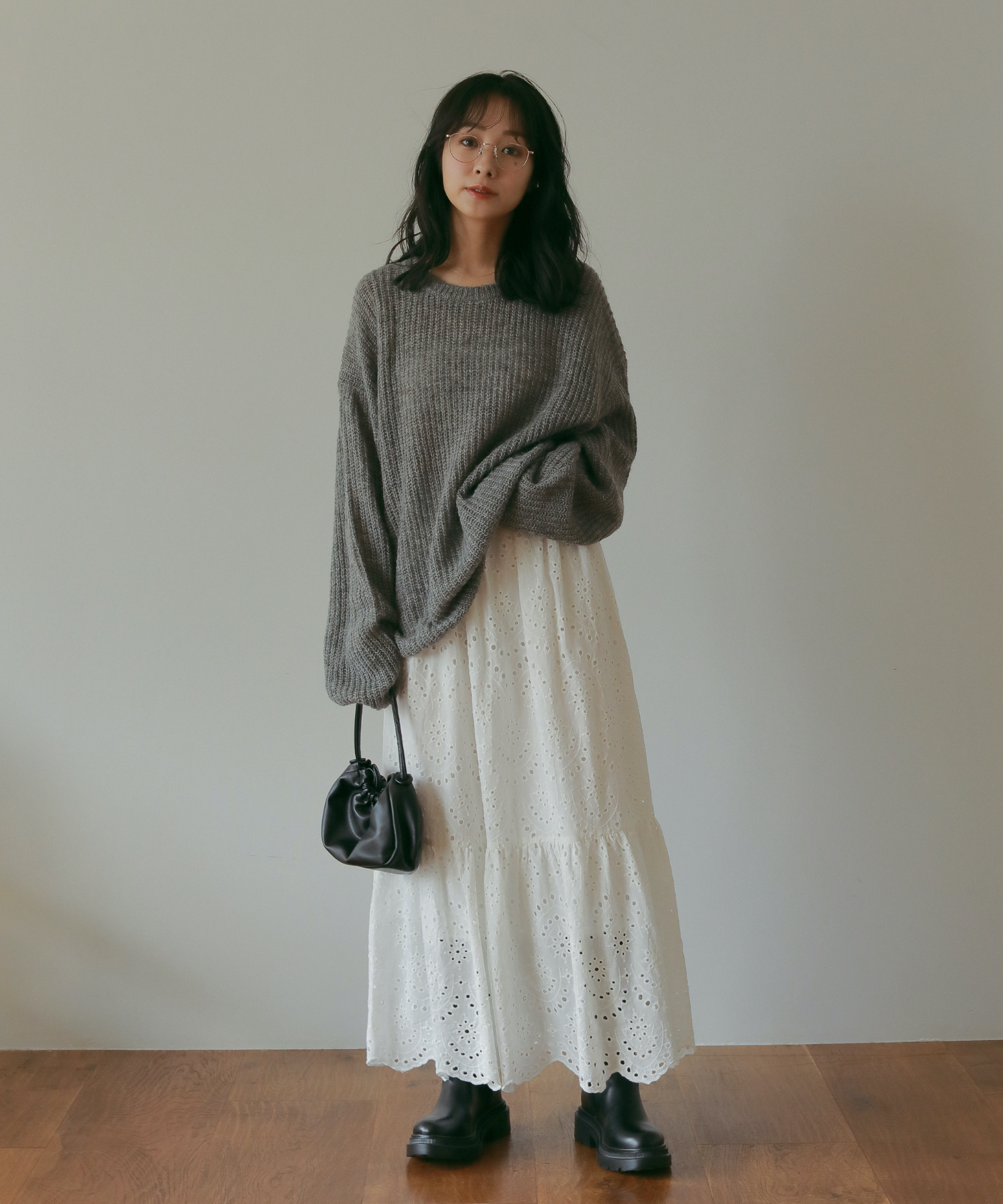 モヘアミックスニット – N WITH.