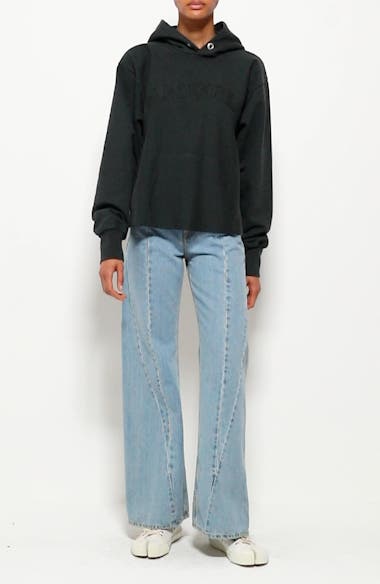 Maison Margiela Décortiqué Wide Leg Jeans | Nordstrom