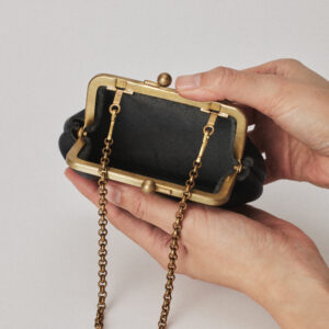 N25 | がま口財布 Sサイズ / チェーン付