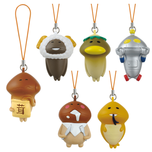 なめこ んふんふソフビストラップ2｜なめこぱらだいす☆なめこ公式