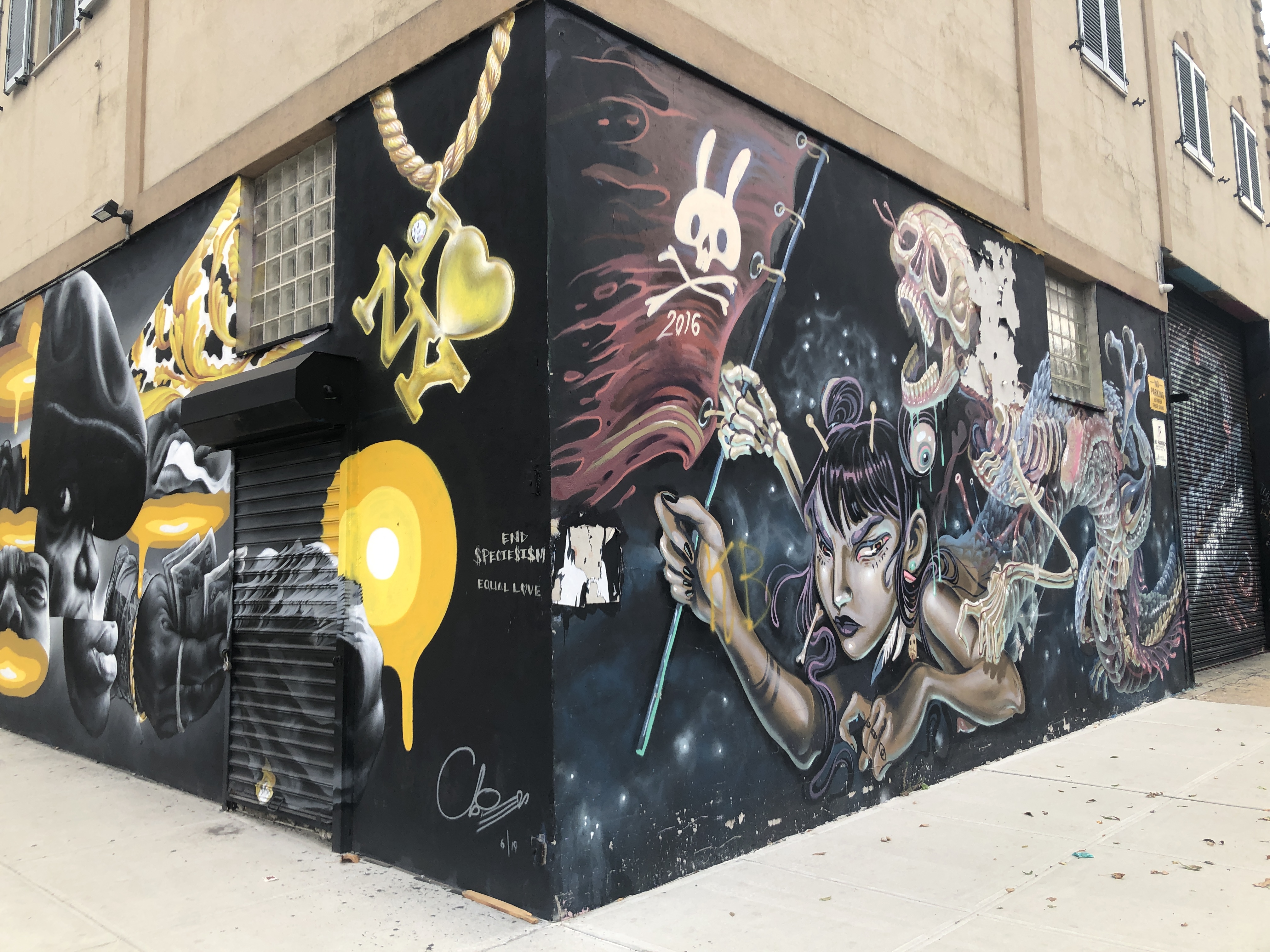 ニューヨーク・素晴らしい壁画】☆ブッシュウィック・コレクティブ