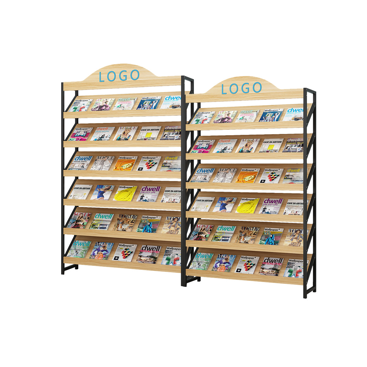 マガジンラック,オフィス収納,収納ラック,雑誌ラック,図書館,店舗用