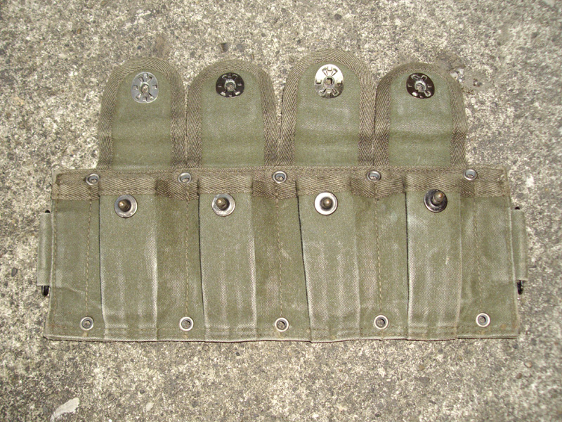 昭和自衛隊 初期装備 ～ 陸上自衛隊 M1小銃弾入れ (実物)│ナナシノミコト