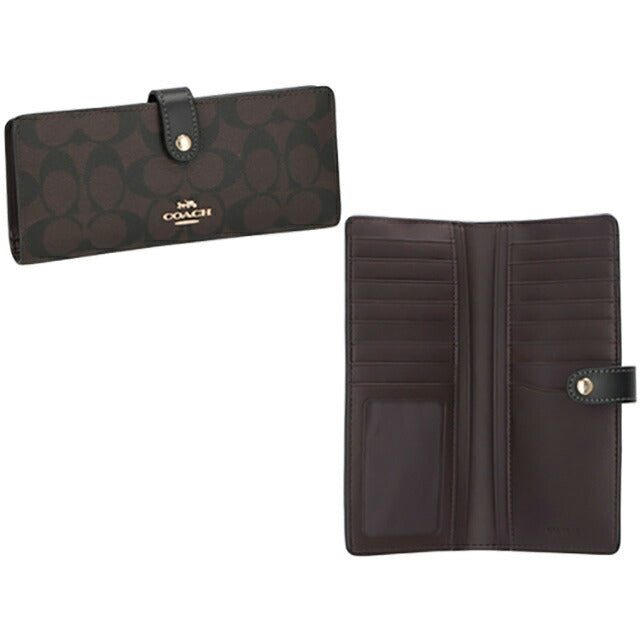 コーチ 長財布 メンズ レディース ブランド COACH シグネチャー CH414