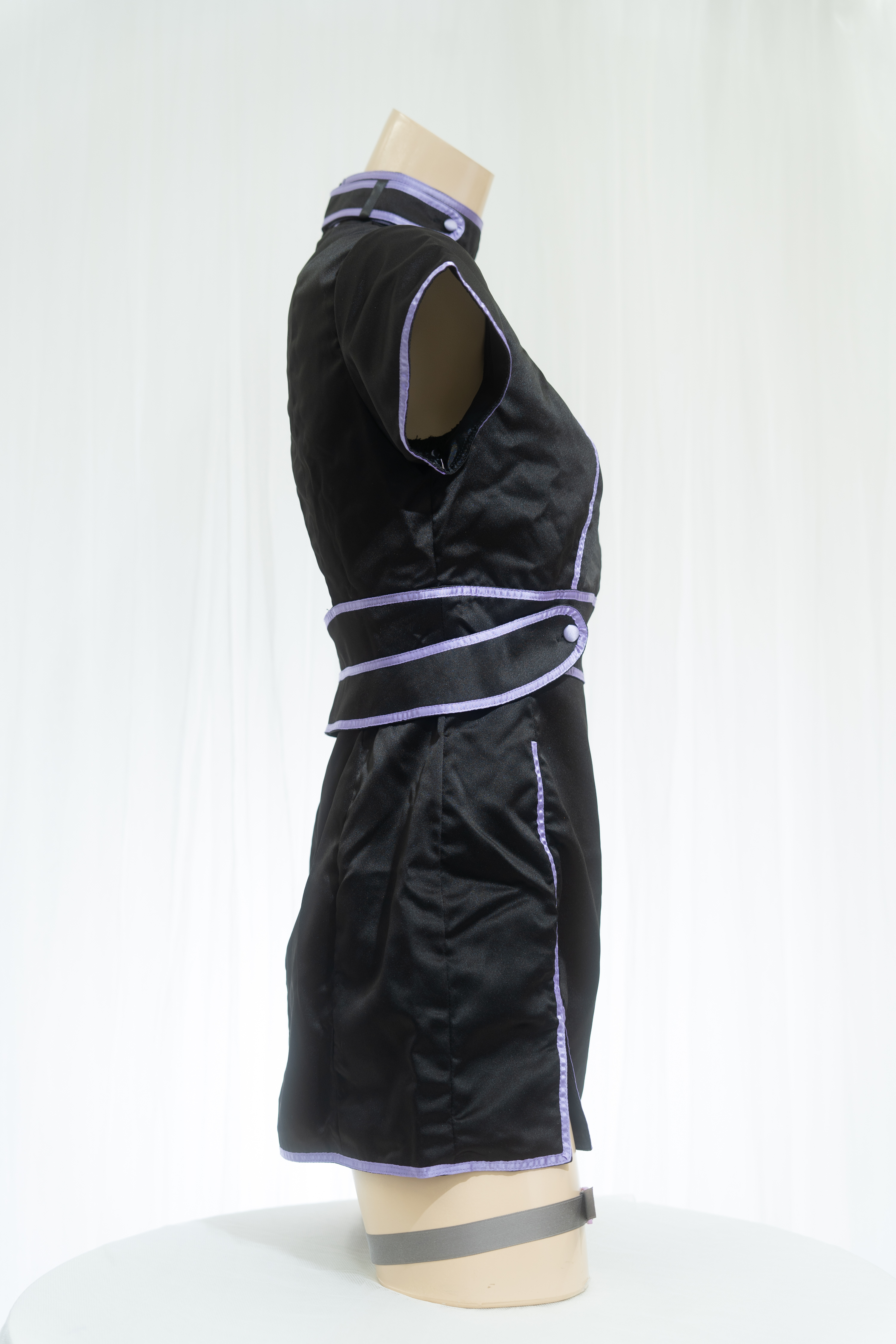 D0064 ハートカットサイバー ブラックナース （パープル×ブラック