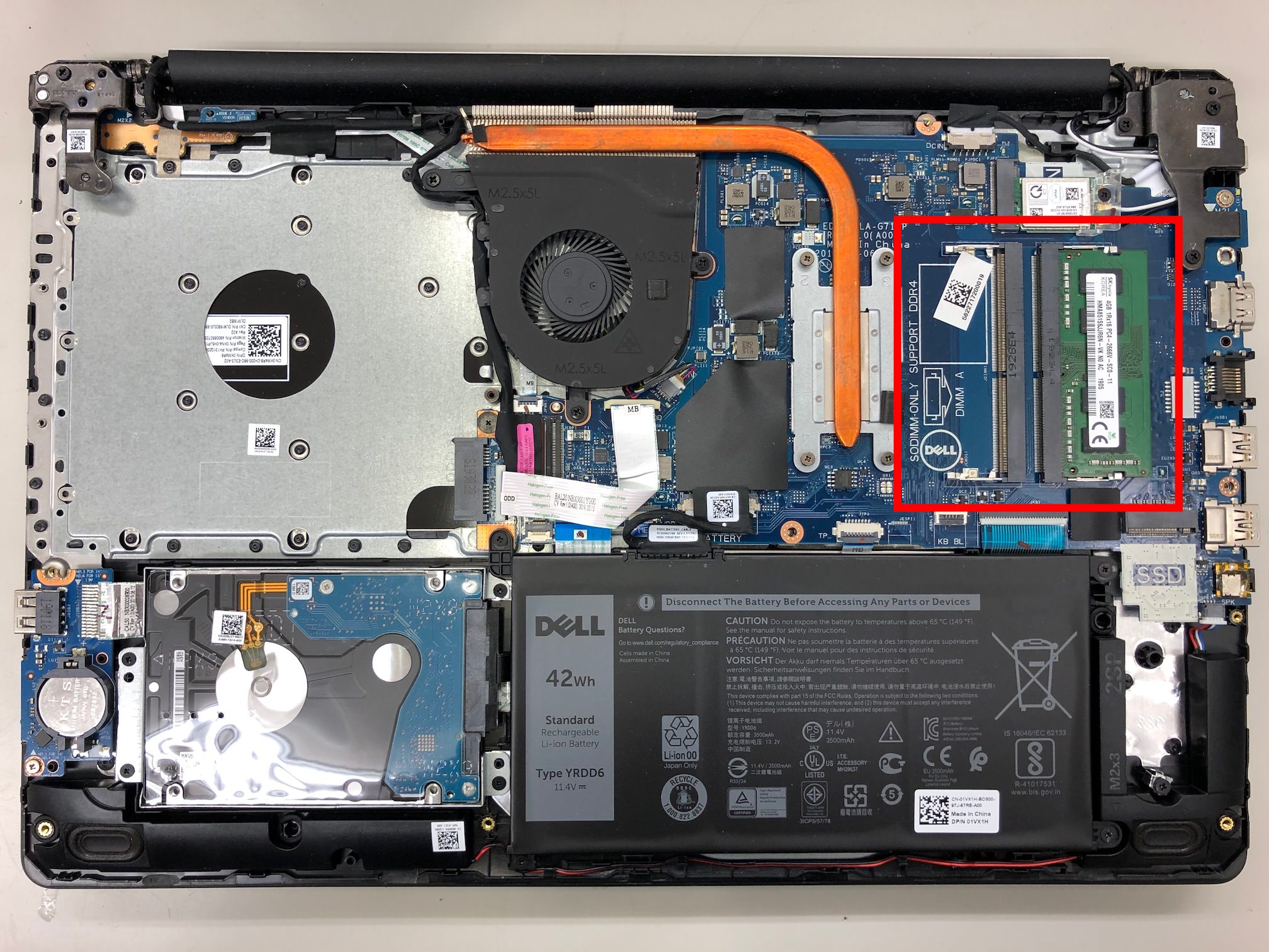 DELL Inspiron 3581のSSD換装・メモリ増設【高速化】 | Naosuyo Blog