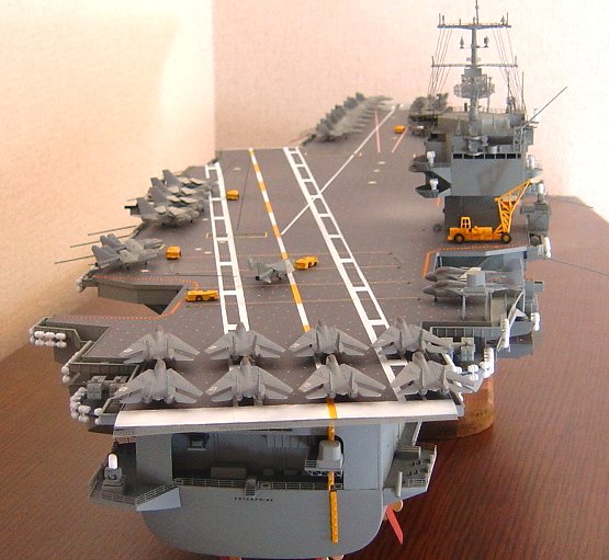 原子力航空母艦 エンタープライズ CVN-65 1/350 ENTERPRISE 田宮模型