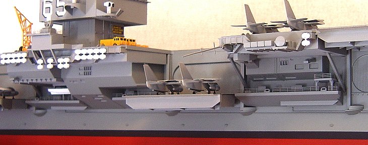 原子力航空母艦 エンタープライズ CVN-65 1/350 ENTERPRISE 田宮模型