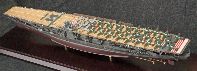 航空母艦 赤城 1/350 徹底ディティールアップ版（艦上ジオラマモデル