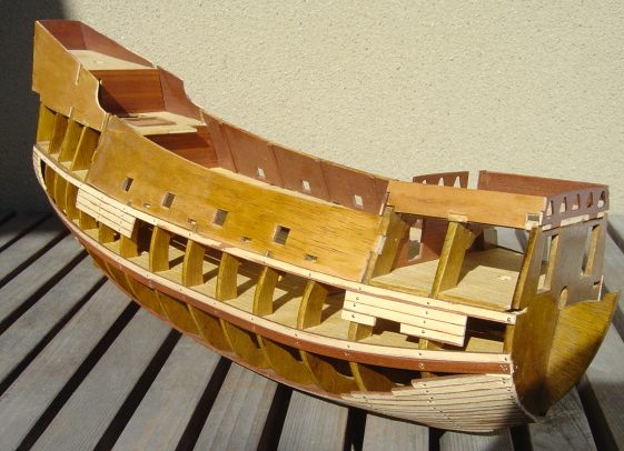 木製帆船模型 アルタヤ サン・ファン・バウチスタ デアゴスティーニ