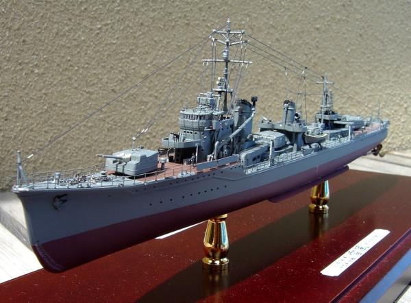 駆逐艦 雪風 1/350完成画像 ハセガワ 長谷川製作所 HASEGAWA