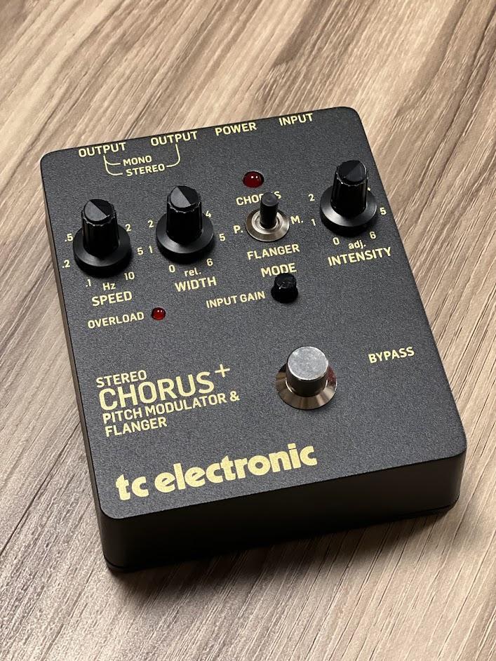 TC Electronic SCF Gold Stereo Chorus Flanger Pedal – nafiriguitar.com