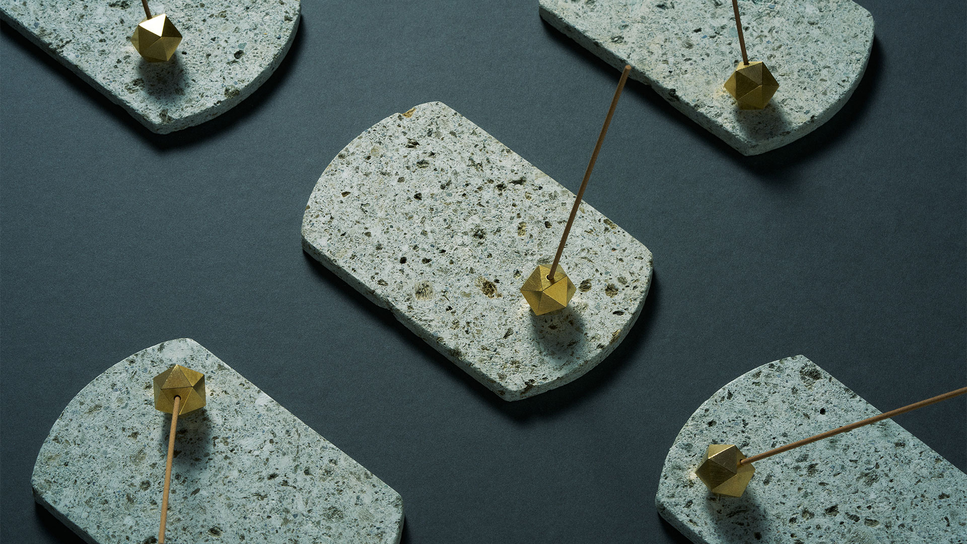 Oya Incense Set brass | PRODUCTS | NAGAE+（ナガエプリュス）