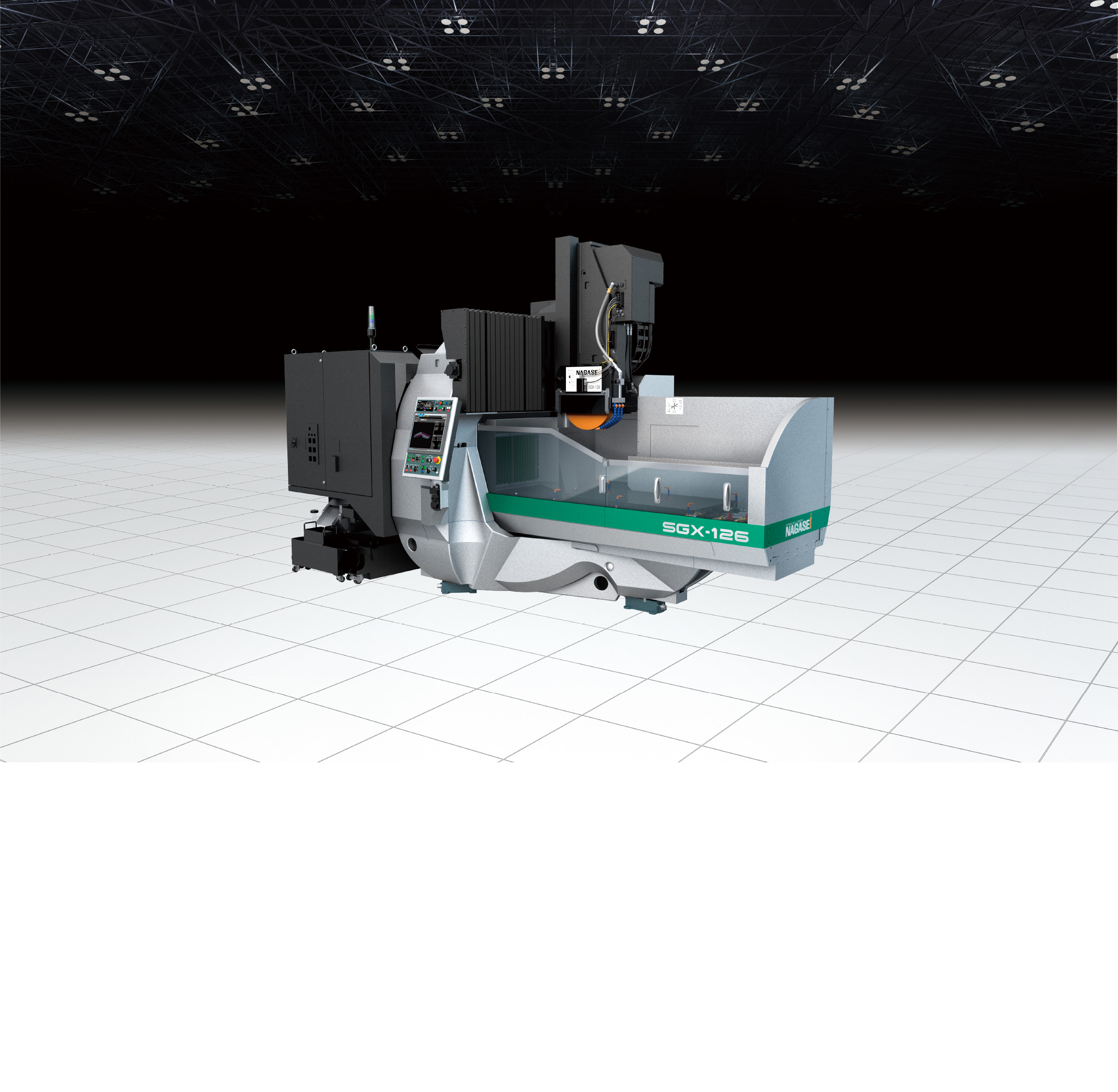 高精度門型平面研削盤 SGX-126・168 | 株式会社ナガセインテグレックス