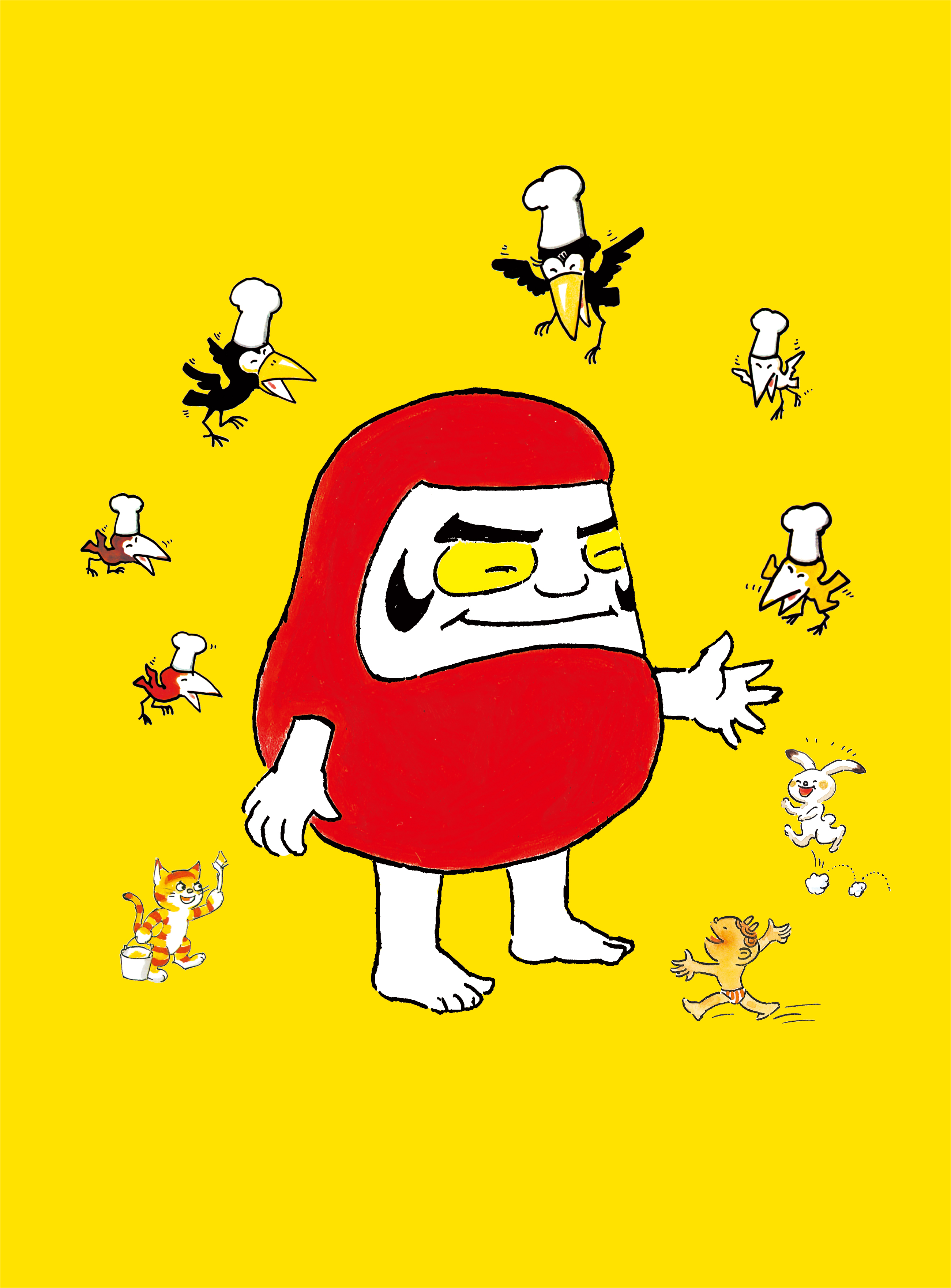 だるまちゃん」シリーズで人気の絵本作家『かこさとしの世界展』名古屋